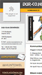 Mobile Screenshot of durco.hu